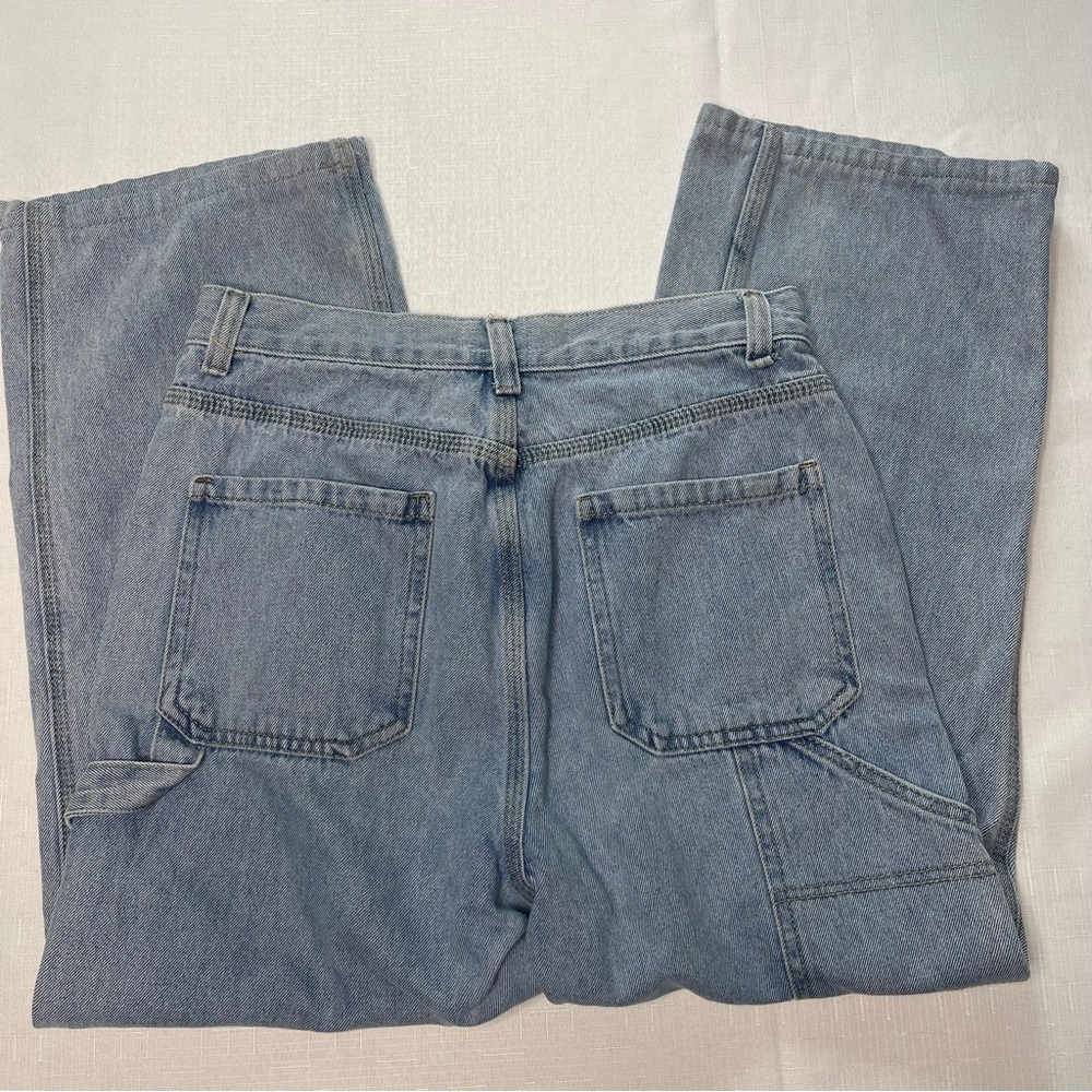 Women’s Simple Society wide leg denim blue jeans 9/29 - Picture 7 of 10